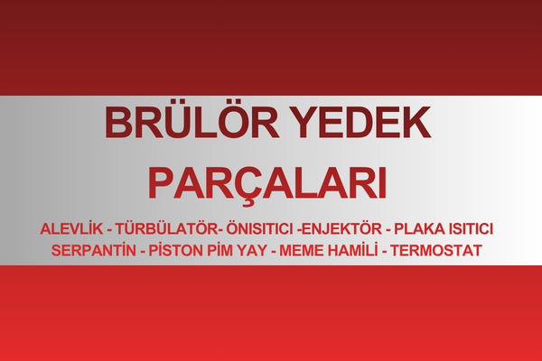 Brülör Yedek Parçaları